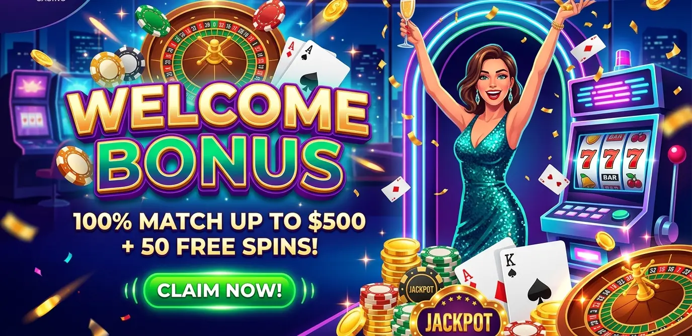Total casino bonus för nya spelare