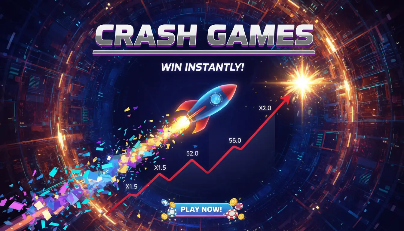 Crash hos Total casino