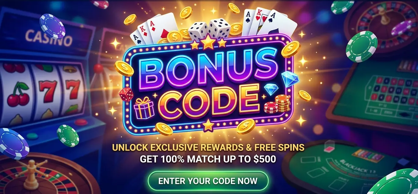 Bonuskod hos Total casino