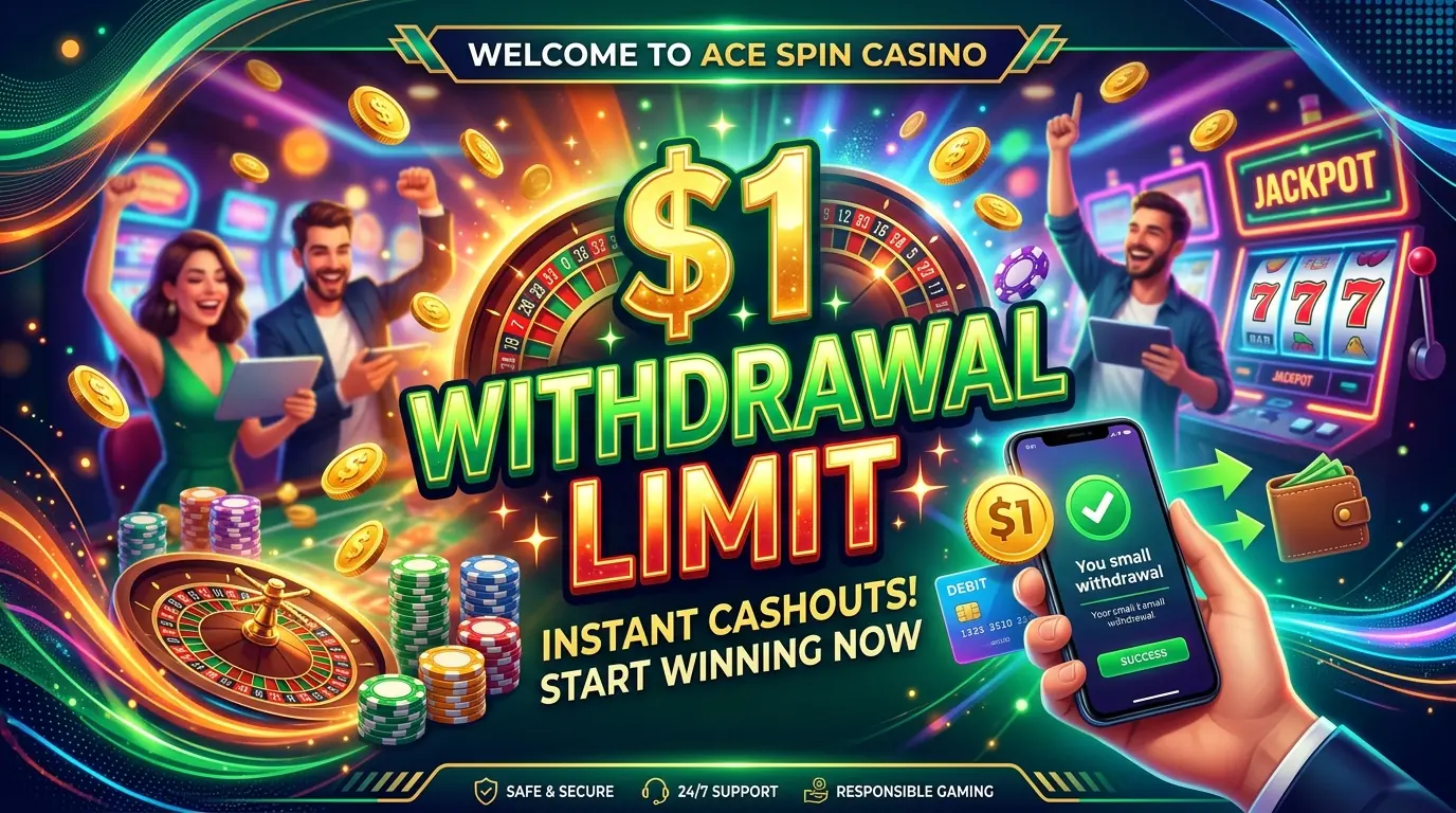 1 kr uttag hos Total casino